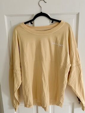 Taylor Swift RARE It’s Golden Like Daylight Lover Butter Yellow Long-Sleeve